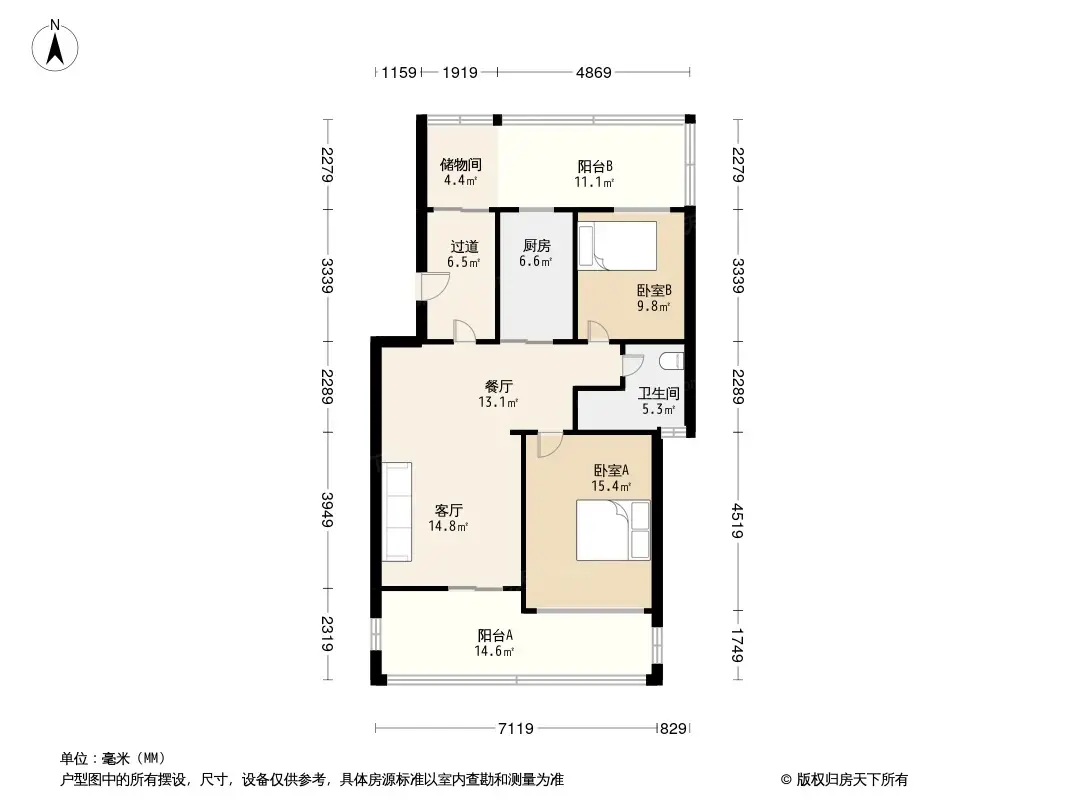 路劲领山户型图