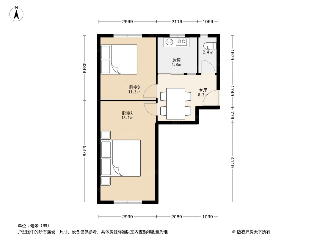 河北区抗震里户型图