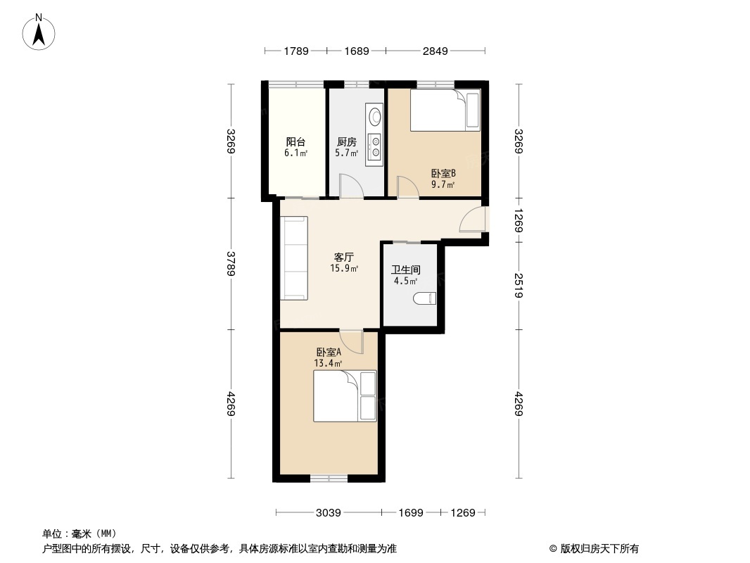 佳平里户型图