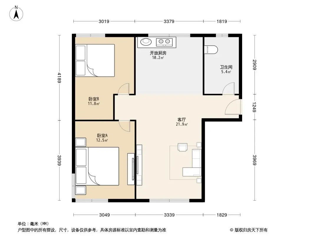 万科新里程家园户型图