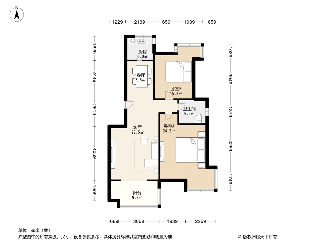 红磡领世郡领世达观户型图