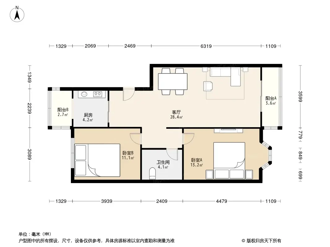 盈海名都户型图