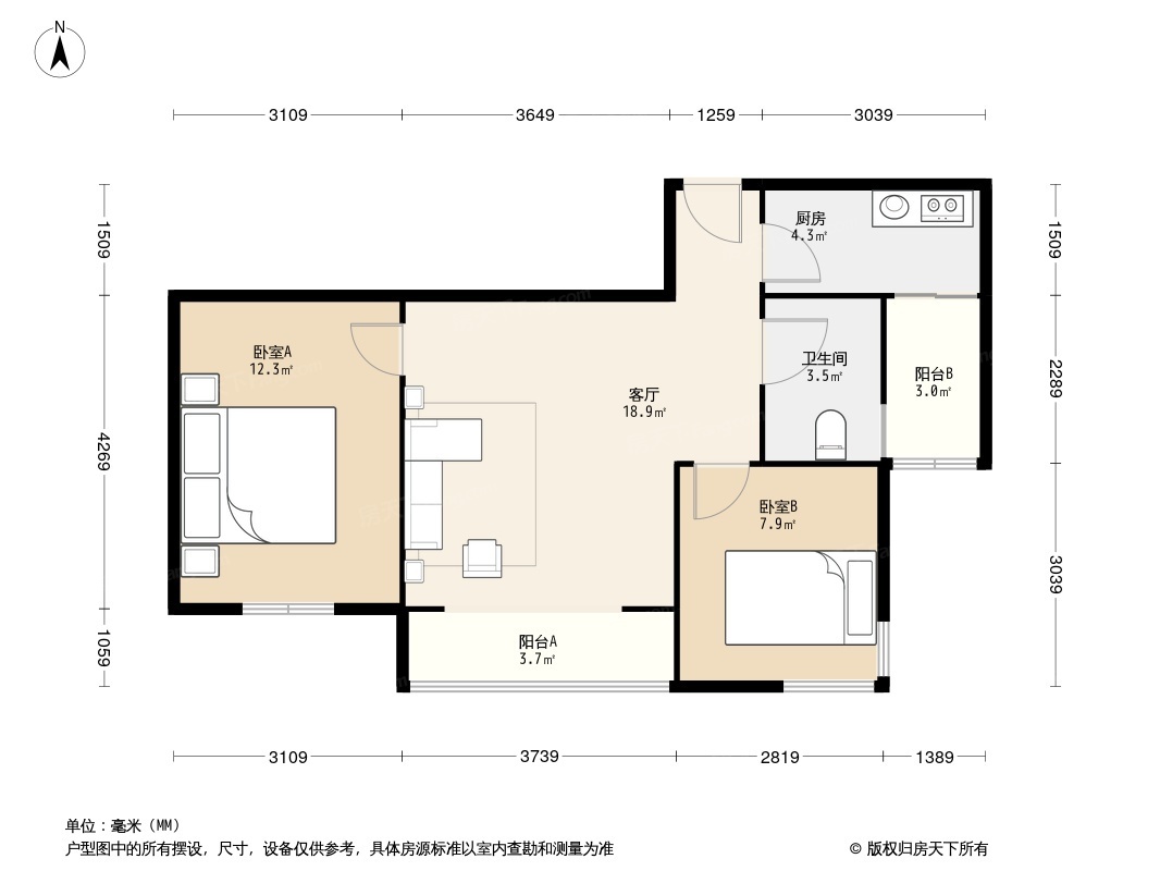 宝龙湾家园户型图