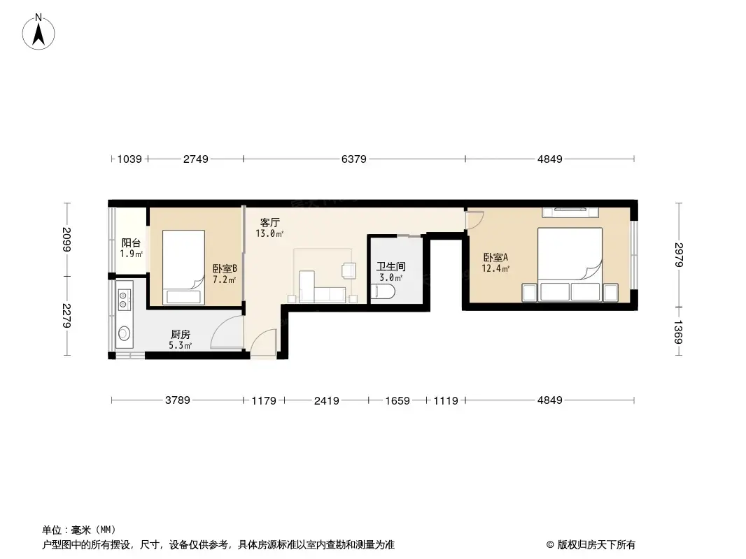 平利里户型图