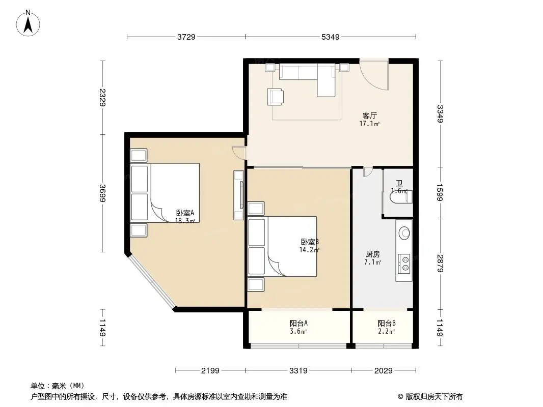 芙蓉南里户型图