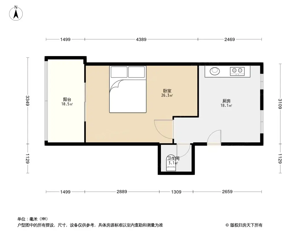 红和里户型图