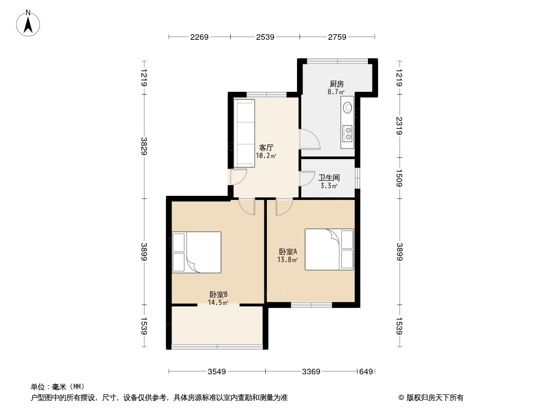 炼盛南区户型图