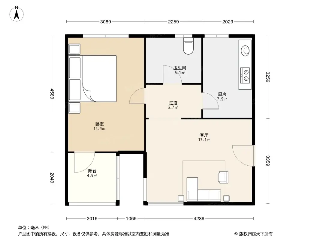 富景花园户型图