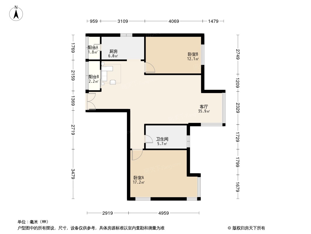 蓝山国际户型图