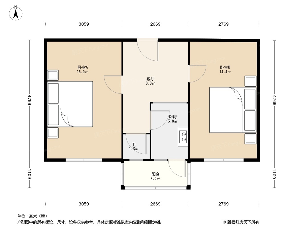 堰宾里户型图