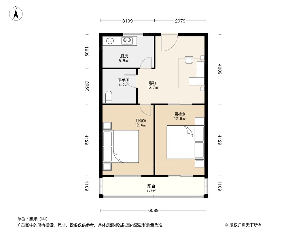 福阳街户型图