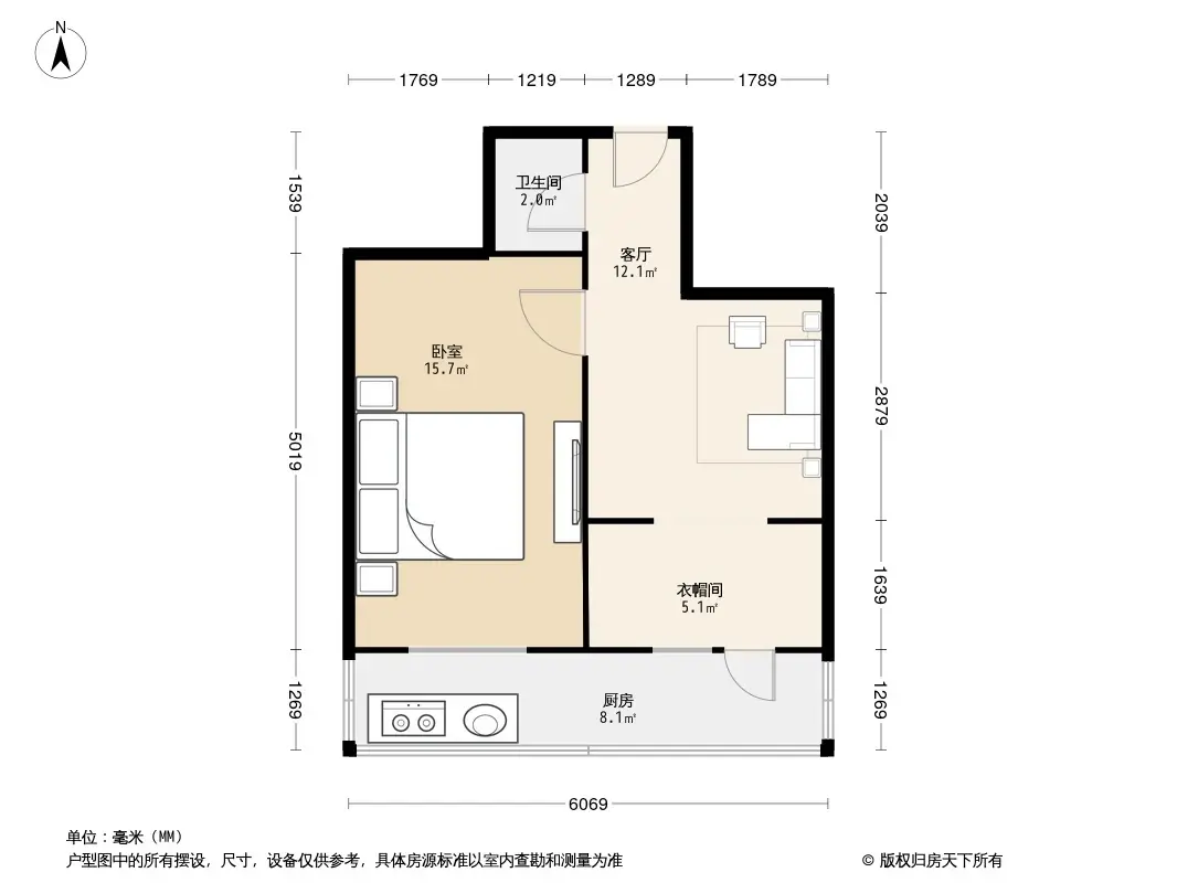 琴江公寓户型图