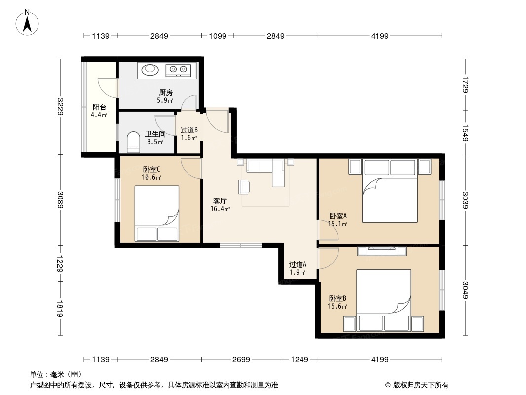 岷江西里户型图