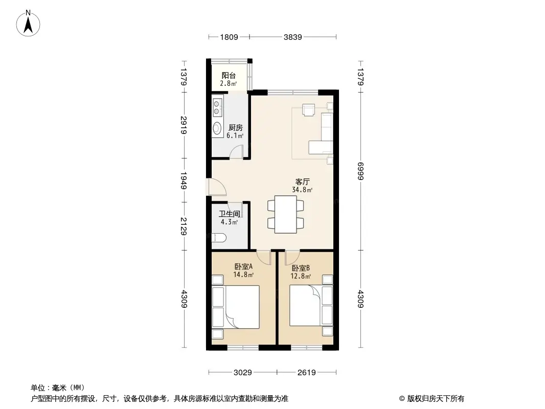 百福园户型图