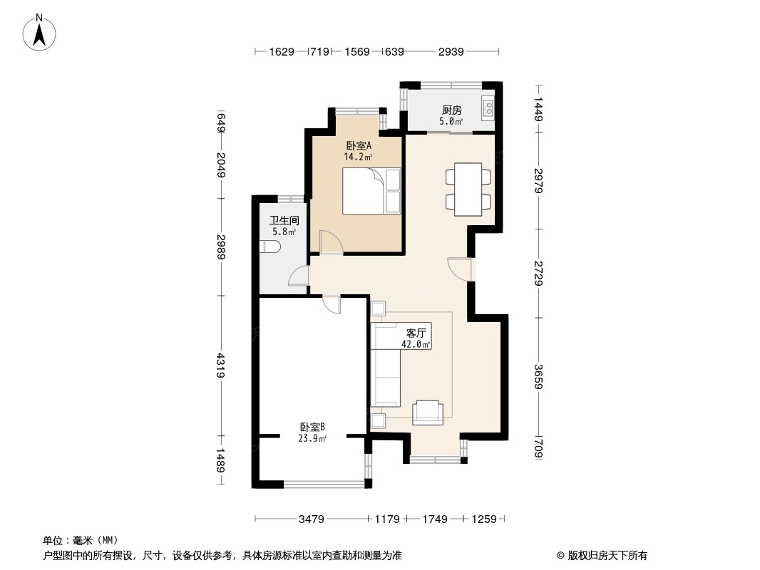 福汇华庭户型图