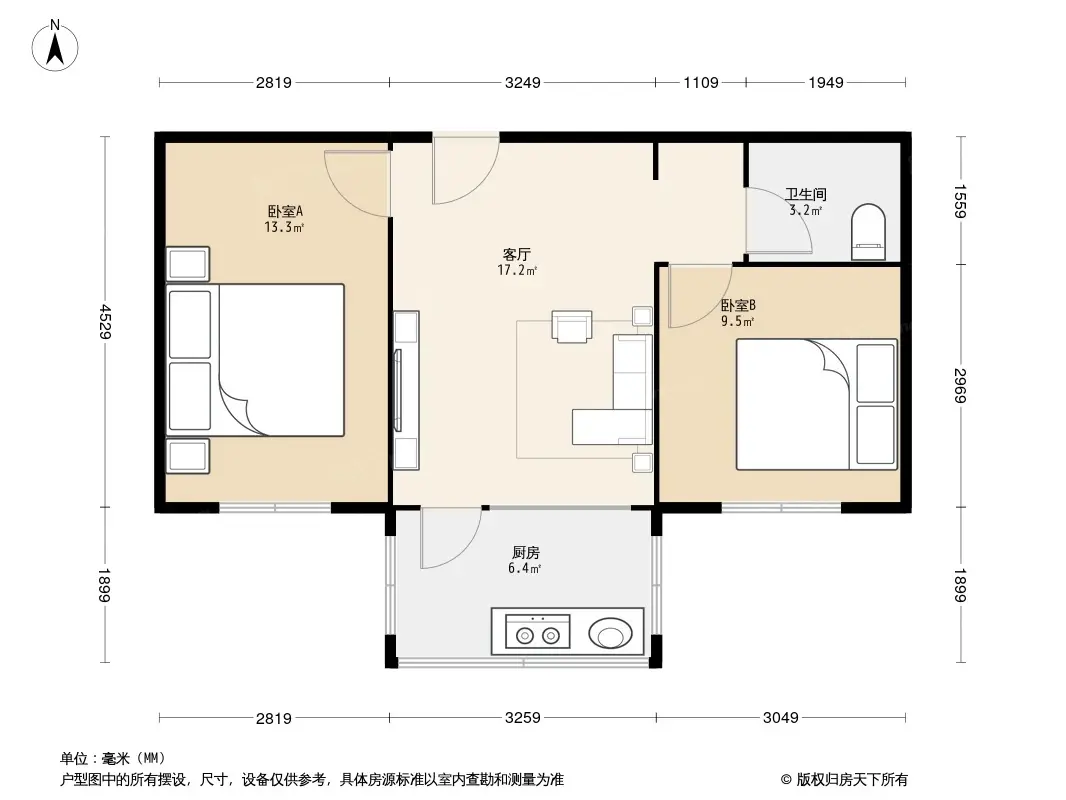 天众园户型图