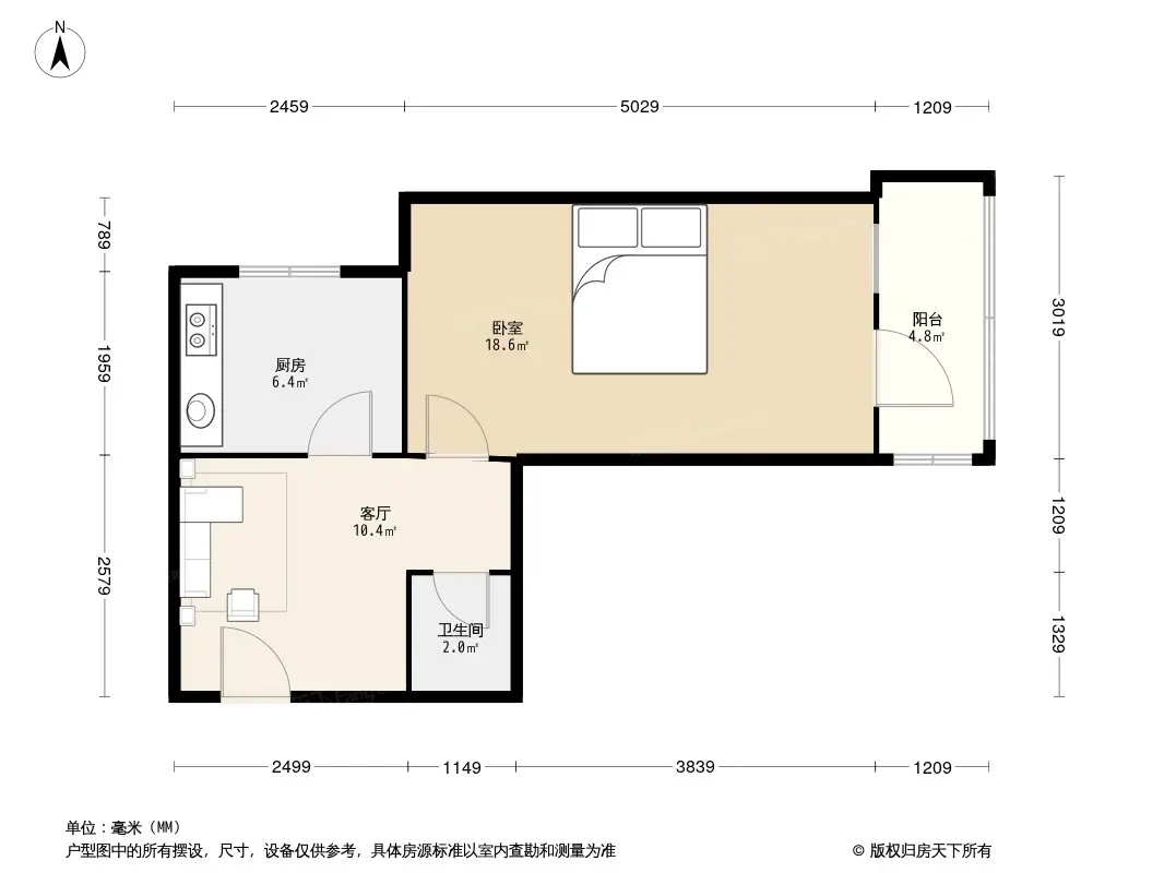 福缘里户型图