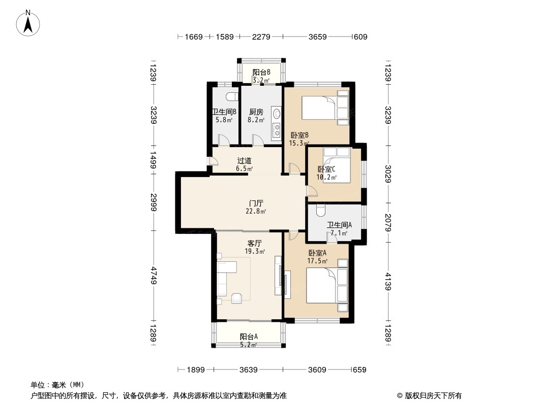 金庄公寓户型图