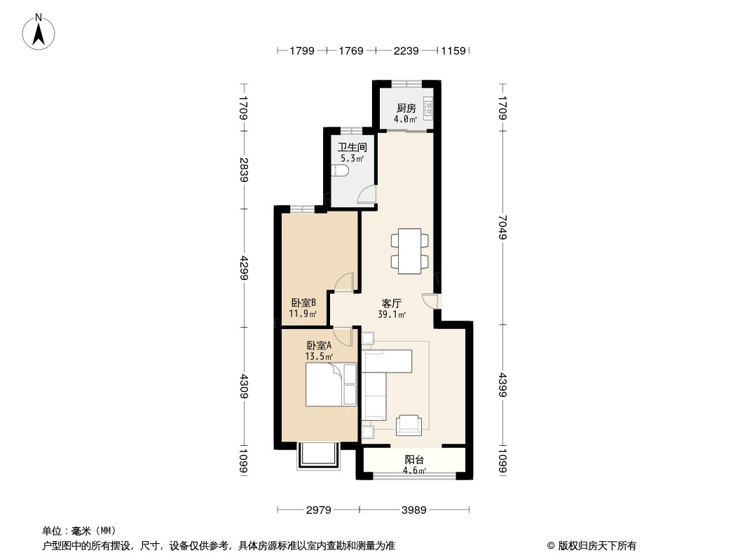 福泽园户型图