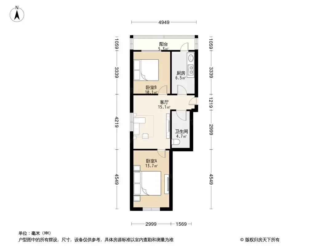 龙陵里户型图