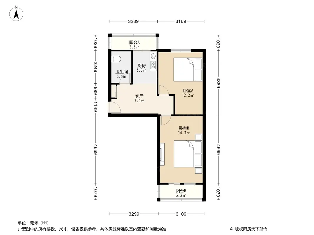 园荫里户型图