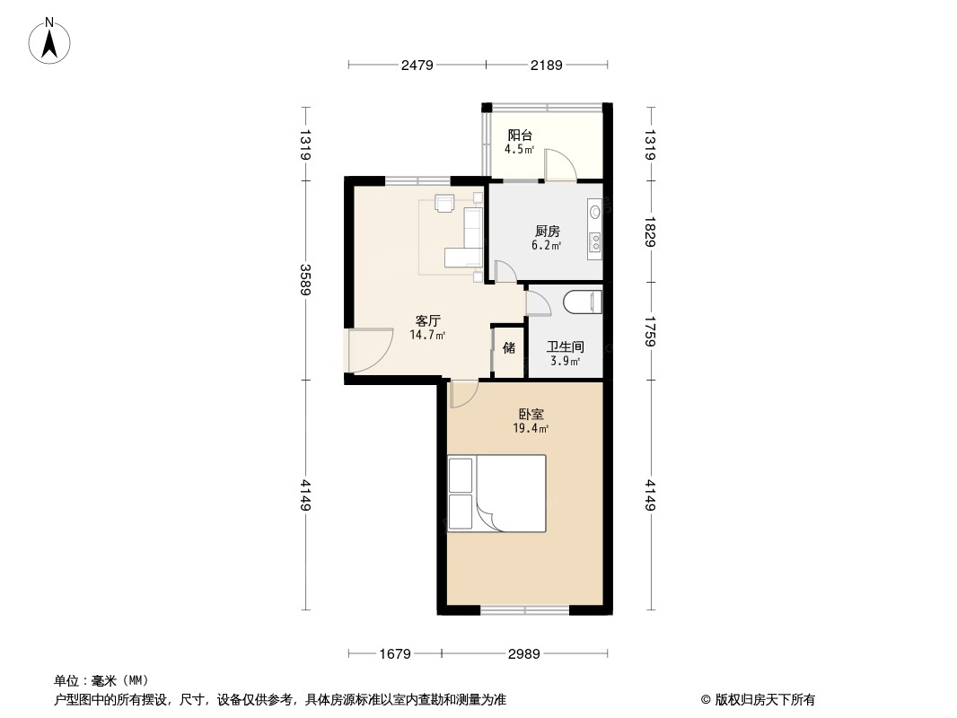 河南里户型图