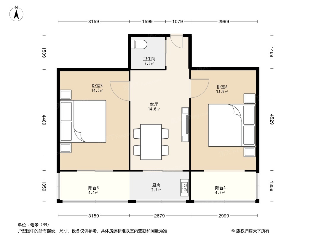 吉星北里户型图