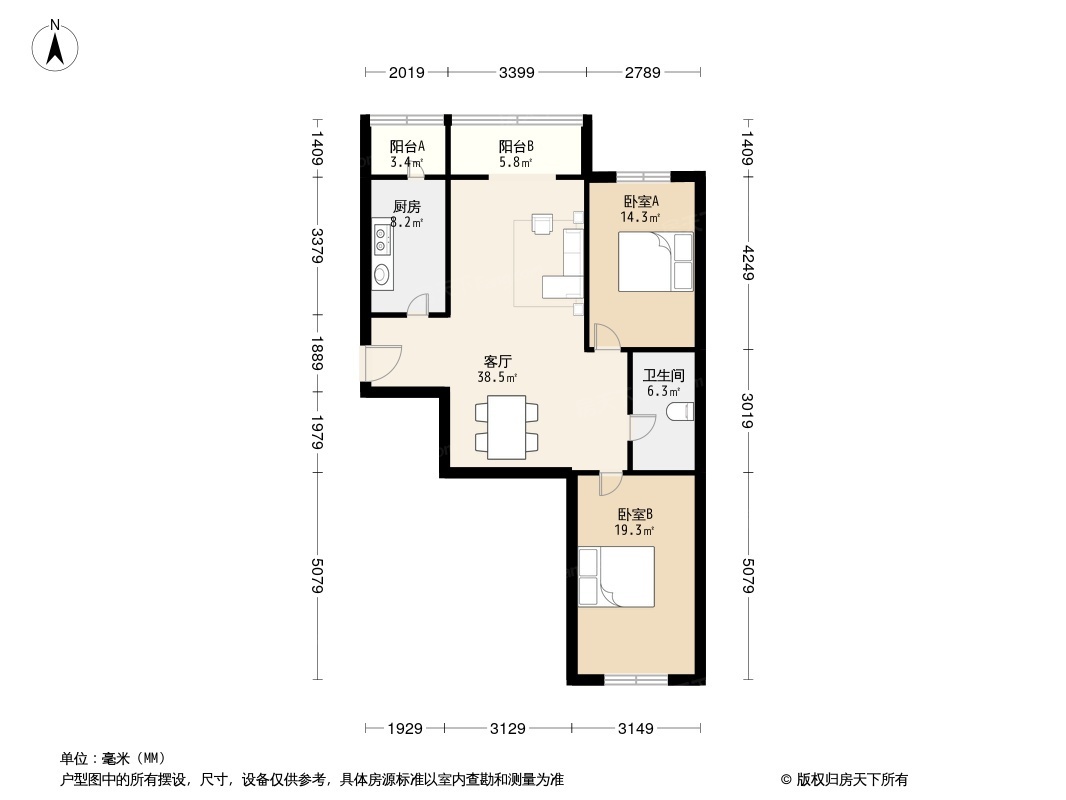 金杰里户型图