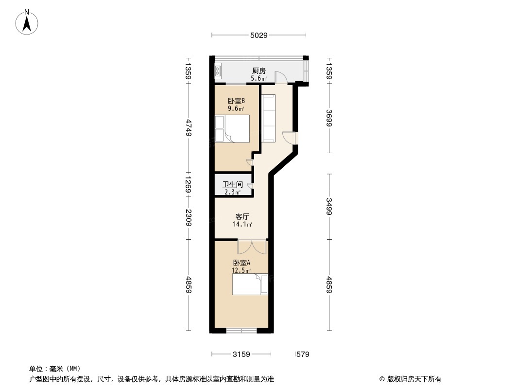 颂贤里户型图