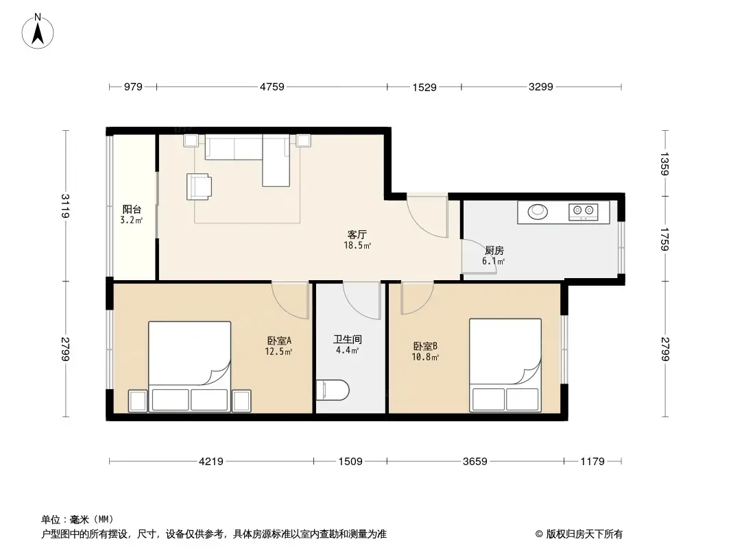 平定里户型图