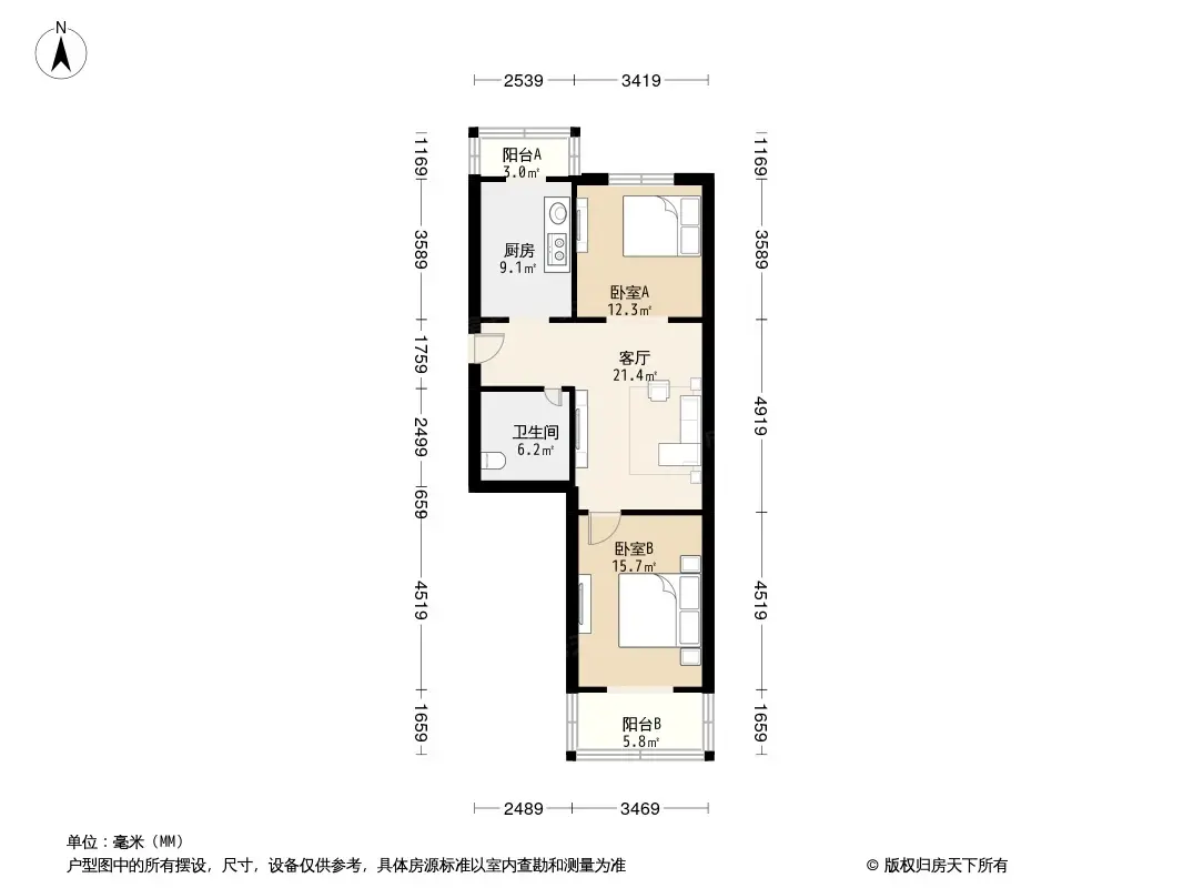 金钟家园户型图