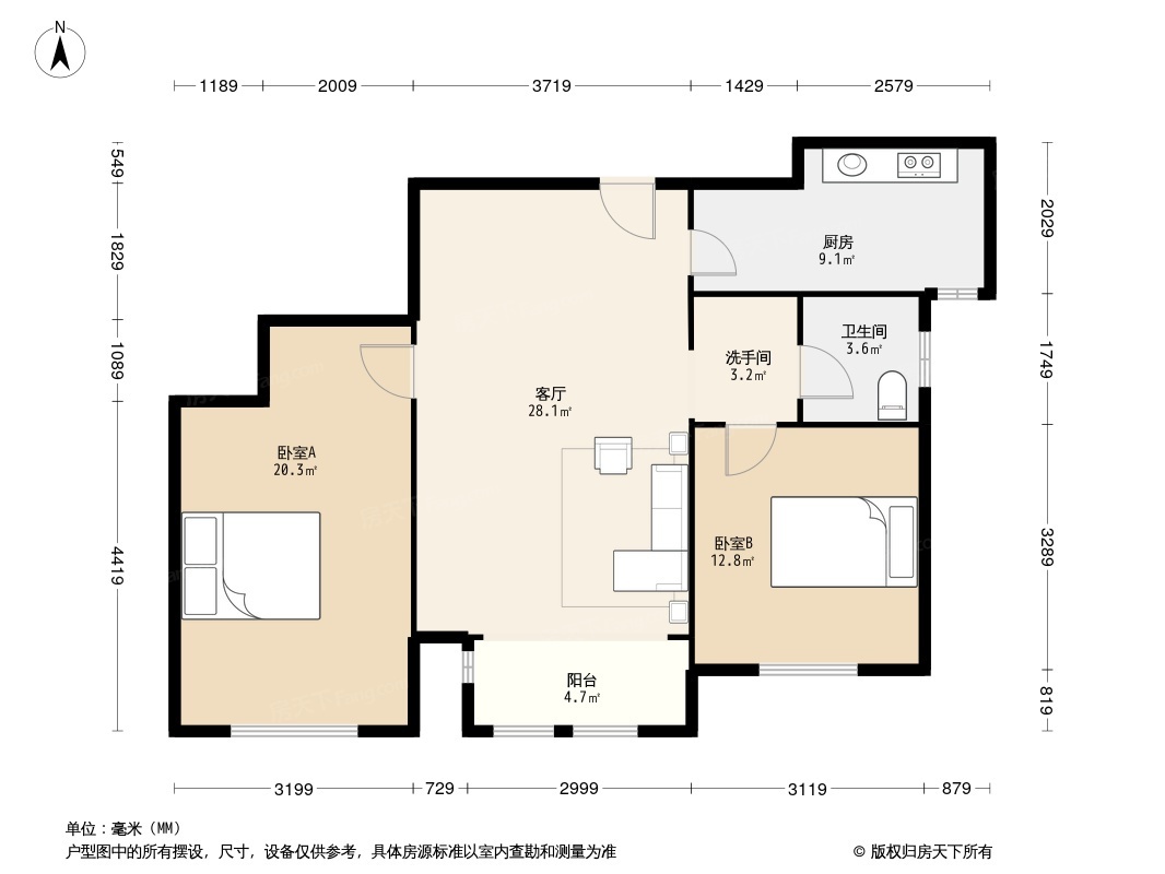 金御瞰景户型图