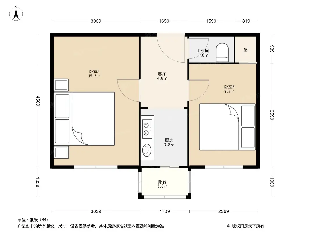 才俊里户型图