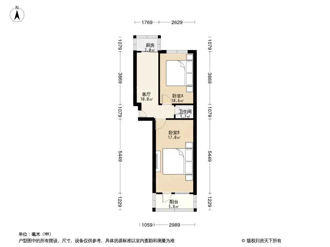 胜灾楼户型图