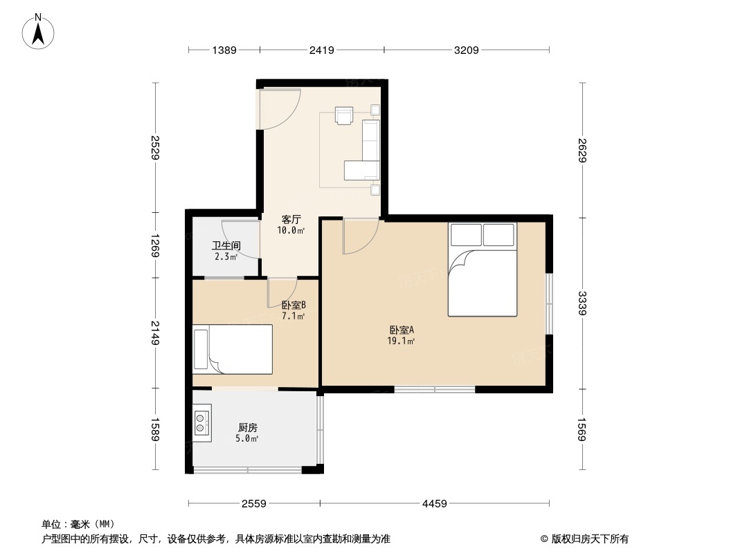 龙江里户型图