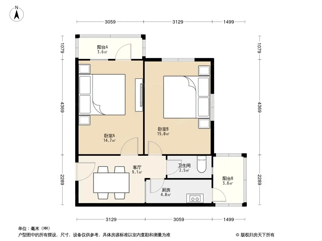 望园里户型图