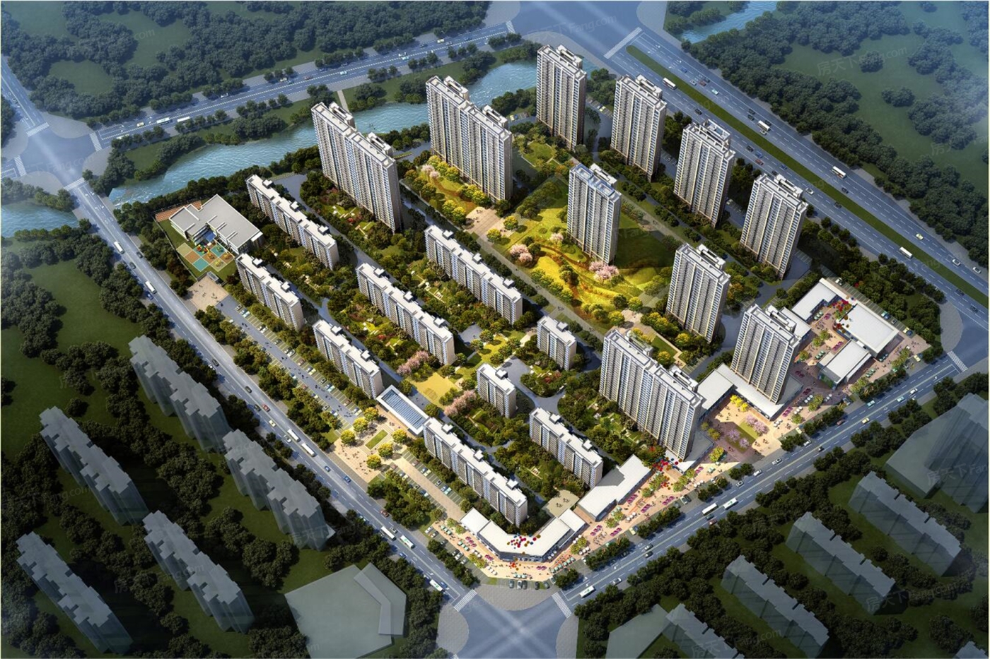 改善住房？为你搜罗2024年04月南昌南昌县的热门四居室楼盘！