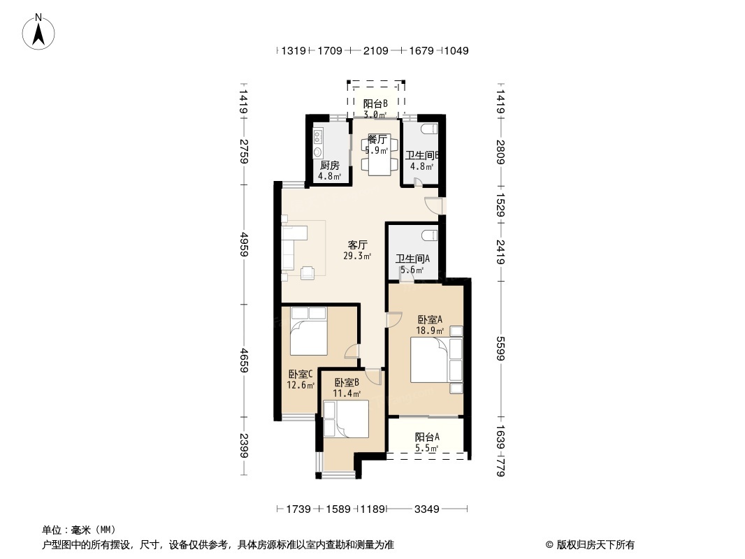 南肖埠文景苑户型图