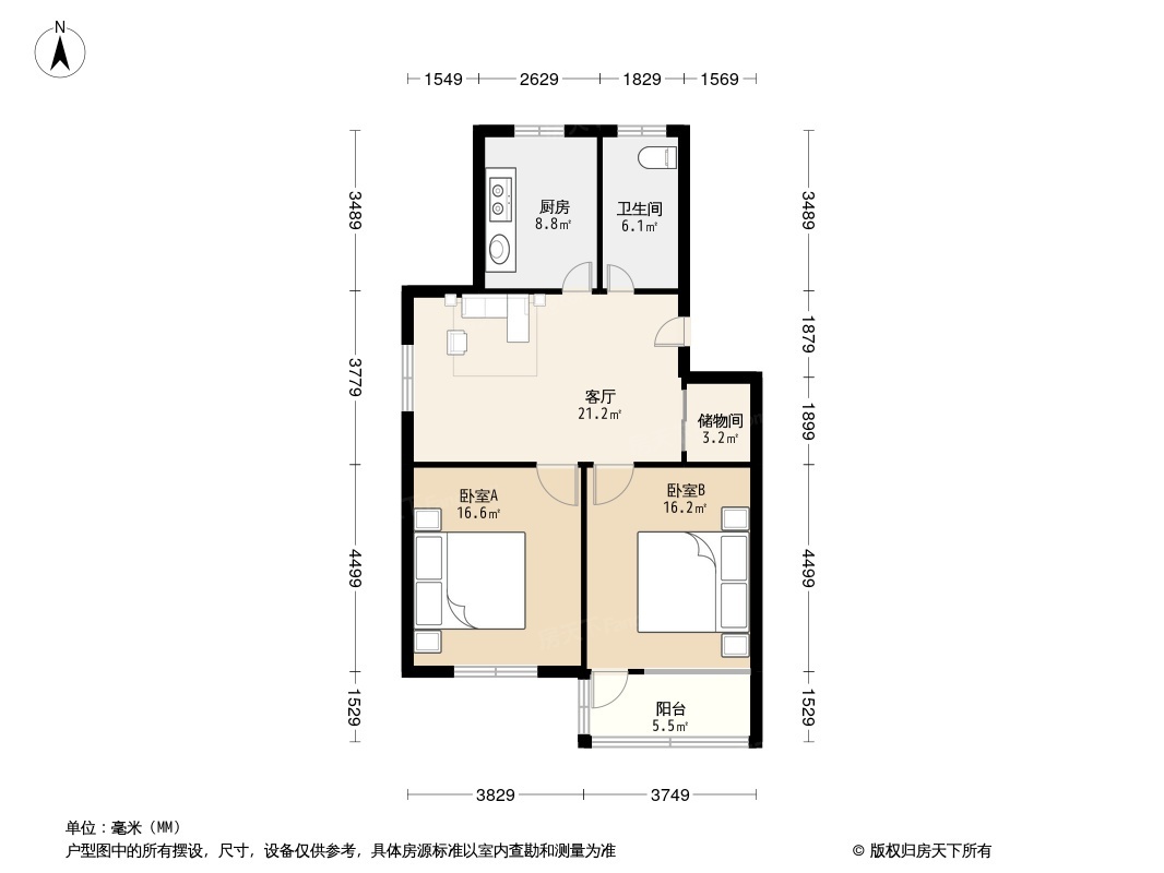 25元/㎡·月 建筑面积 78542㎡ 占地面积 -- 标准层面积 -- 容积率 2.