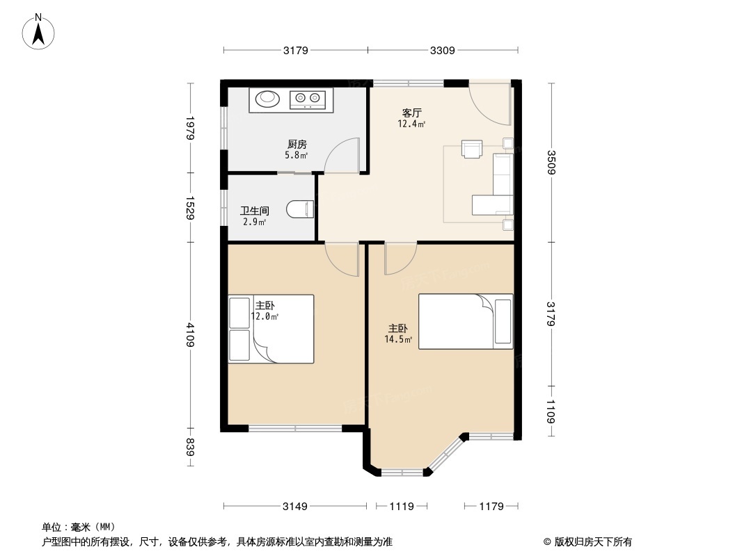 南星公寓户型图