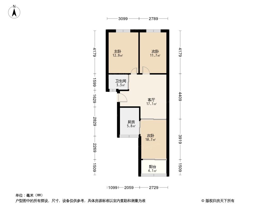 朝晖九区户型图