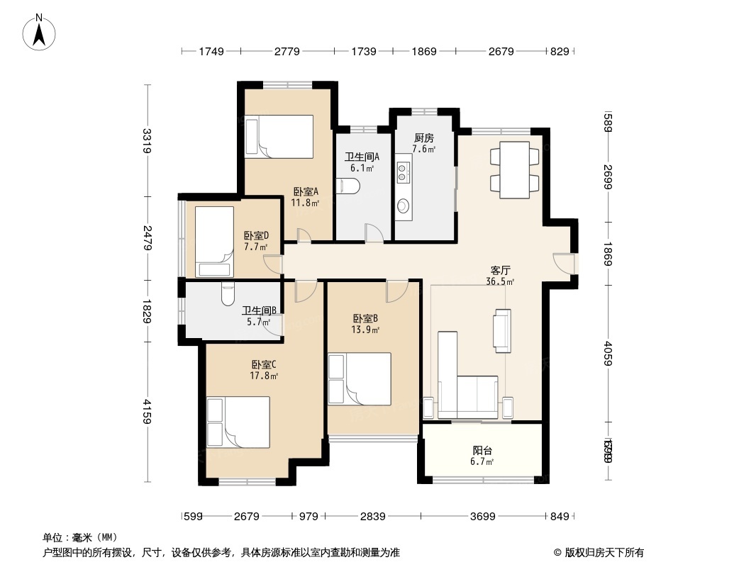 中海御景湾户型图