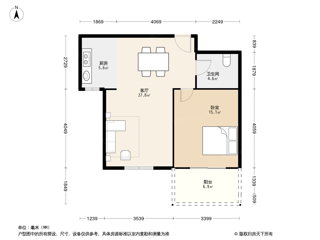 广元公寓户型图