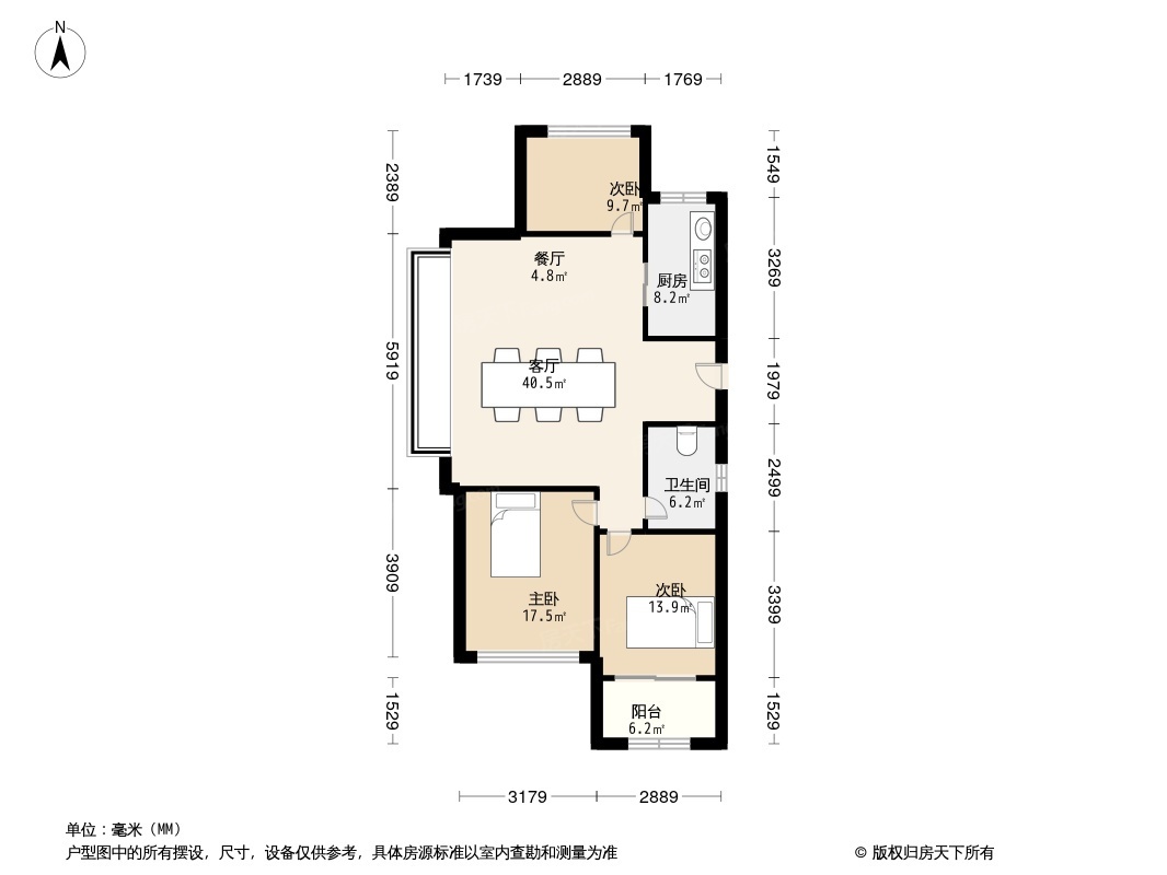 龙湖水晶郦城户型图