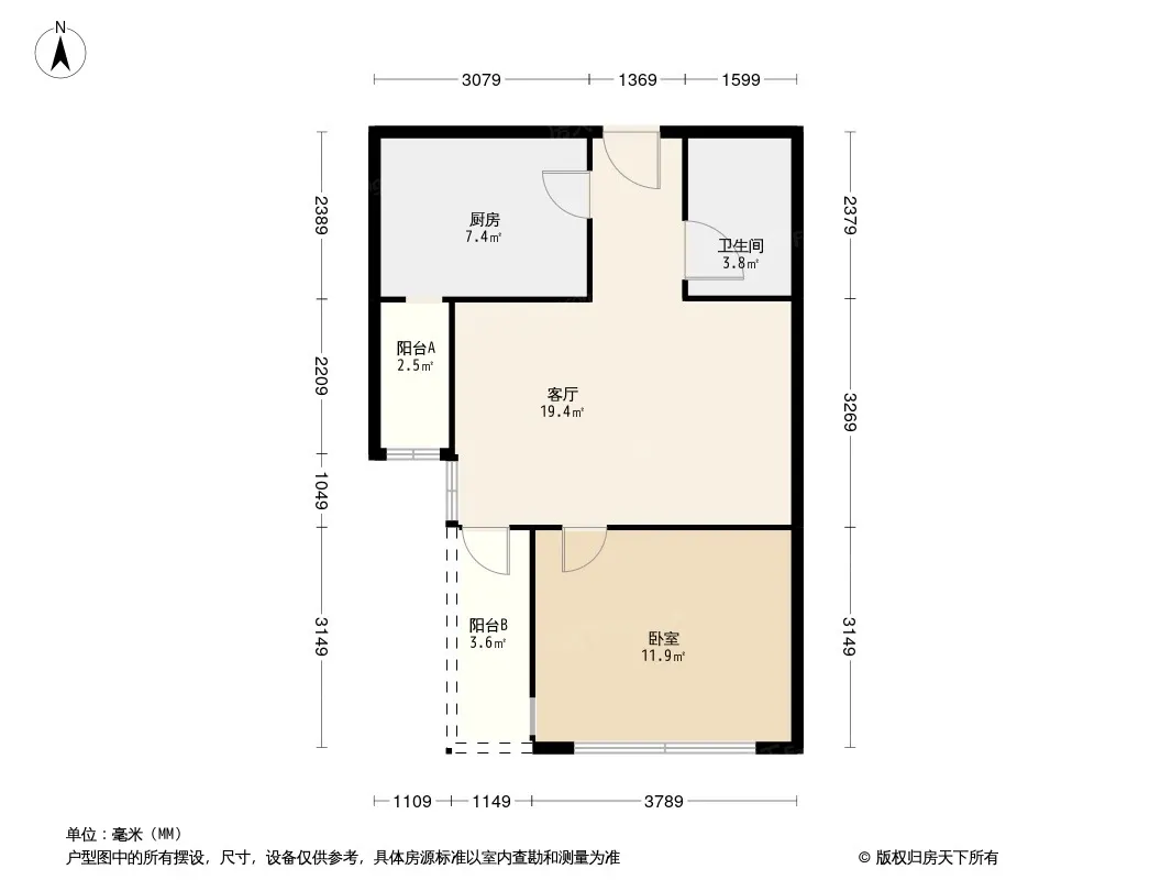 1958青年公馆户型图