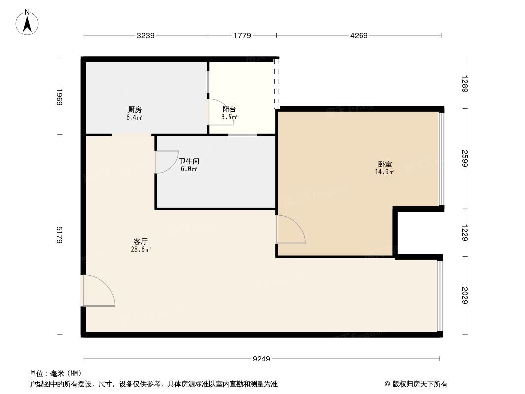 温哥华花园四期户型图