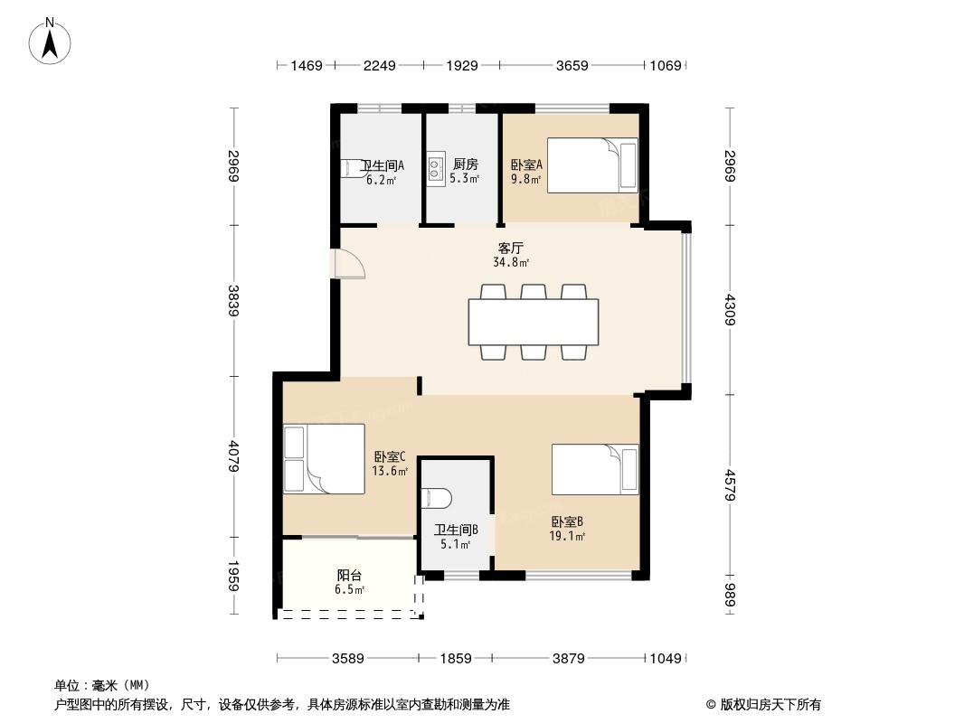 通和十二橡树户型图