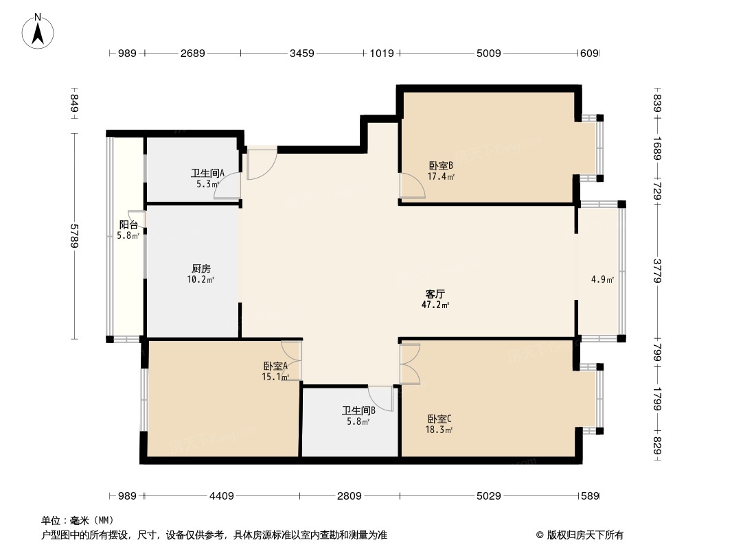 春满园户型图