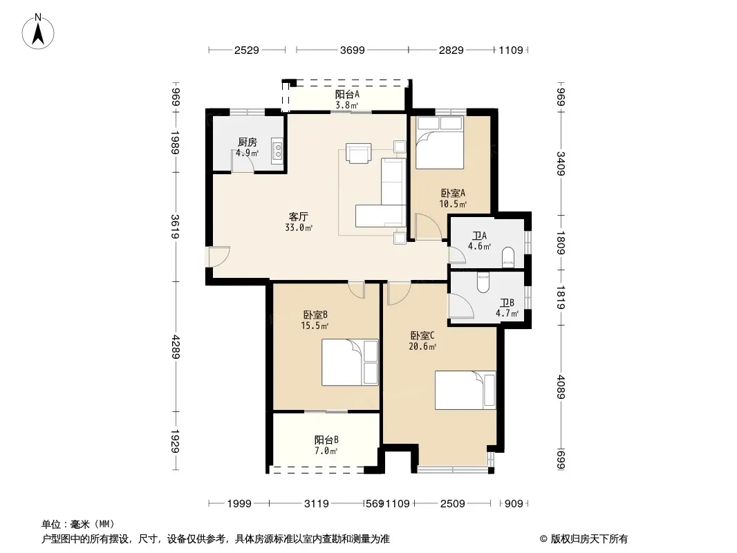 余隘人家户型图