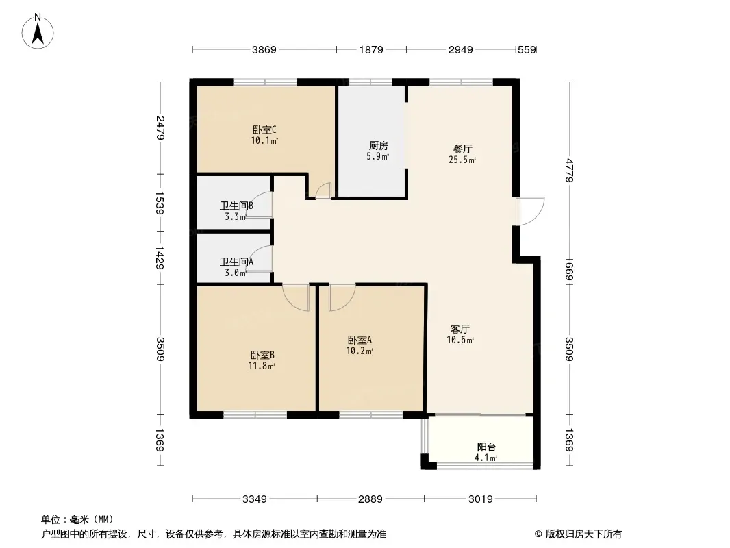 明东花苑户型图